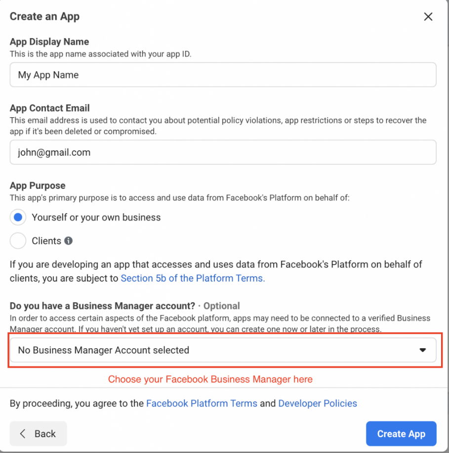 Verification problem in Facebook Business Manager - Data Driven Tool
