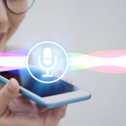 Voice recognition with smart phone.