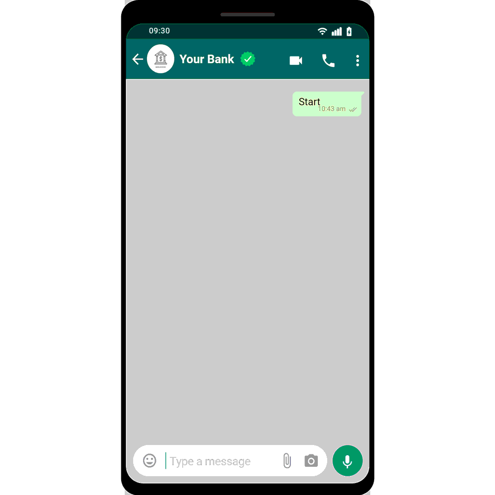 Calculate your Cibil Score through ai banking whatsapp chatbot